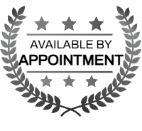 Avaialble By Appointment badge